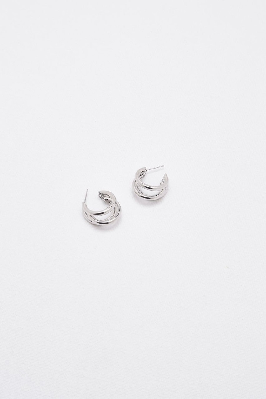 Women Afterall Earrings | Ariela Hoop Earrings Silver