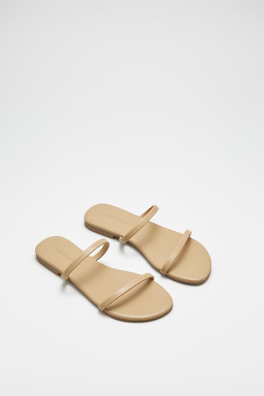 Women The Editor's Market Flats | Luca Slides Caramel