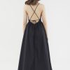 Women The Editor's Market Dresses | Aureelia Tie-Back Dress Black