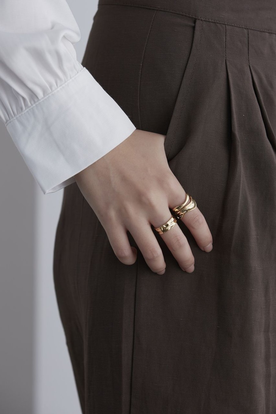 Women Afterall Rings | Tyra Ring Gold