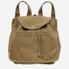 Women Baggu Bags | Baggu Drawstring Backpack Dark Khaki