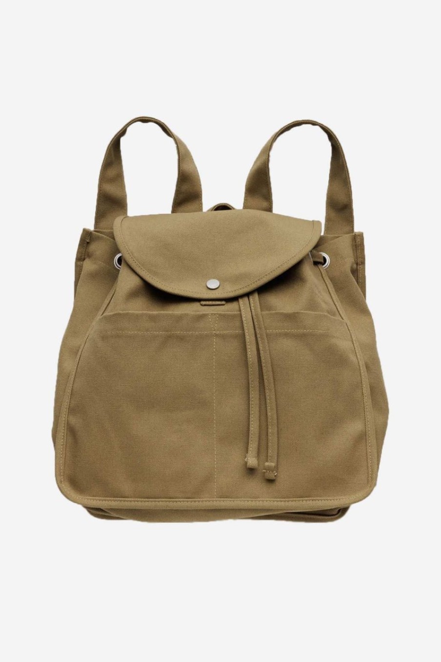 Women Baggu Bags | Baggu Drawstring Backpack Dark Khaki