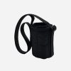 Women Baggu Bags | Baggu Puffy Water Bottle Sling Black