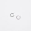 Women Afterall Earrings | Zion Hoop Earrings Silver