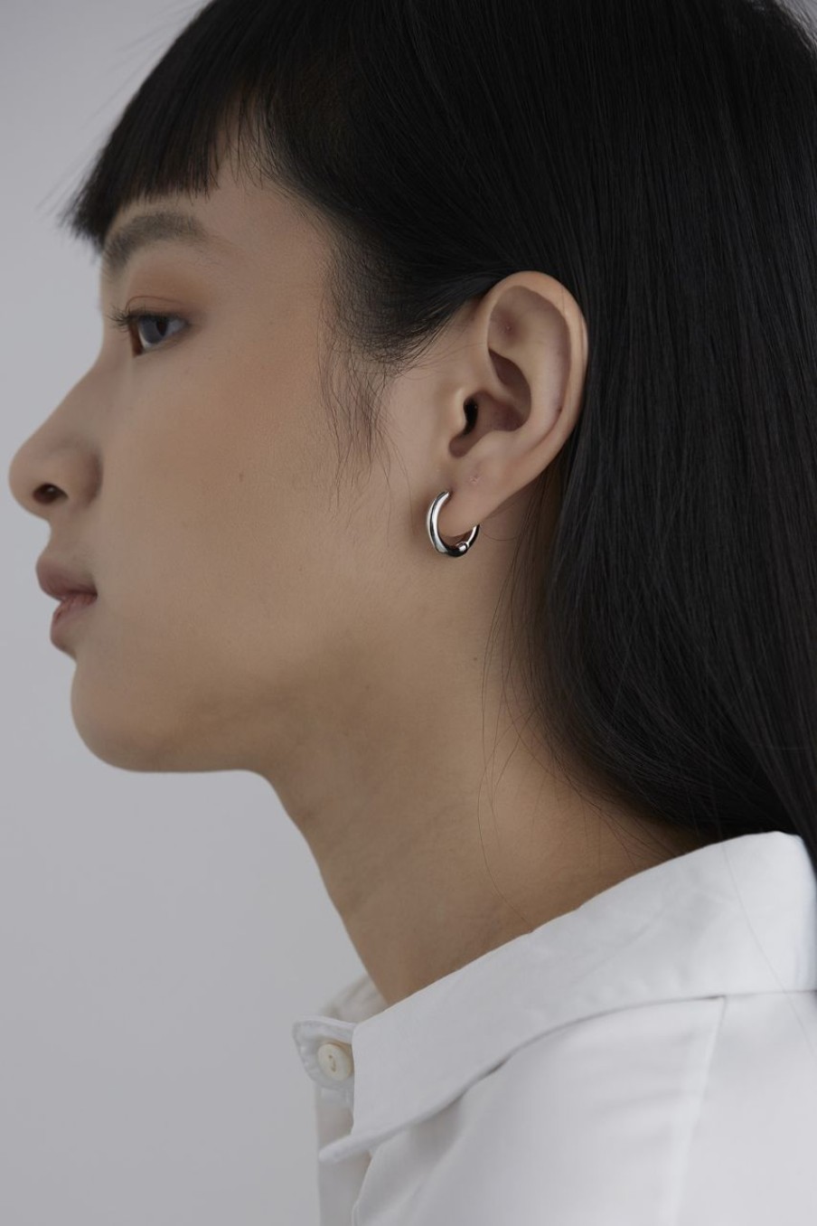 Women Afterall Earrings | Zion Hoop Earrings Silver