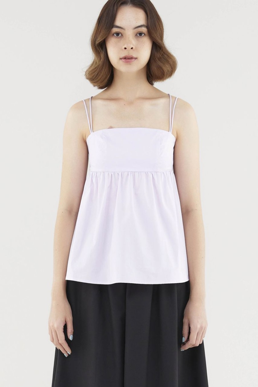 Women The Editor's Market Tops | Quindelyn Babydoll Top Lilac