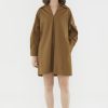 Women The Editor's Market Dresses | Eleanor Shirtdress Mocha