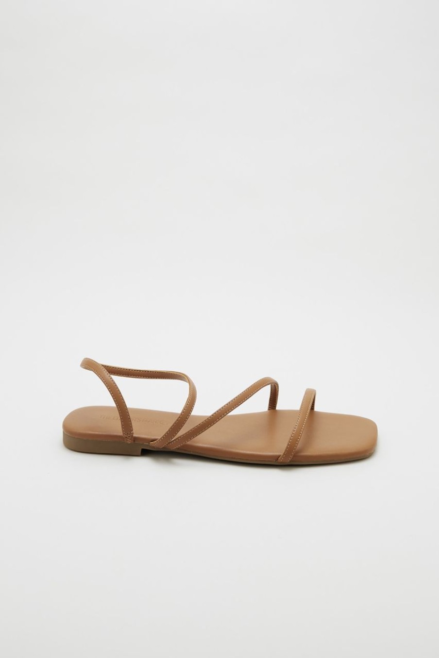 Women The Editor's Market Flats | Danae Strappy Sandals Nectar