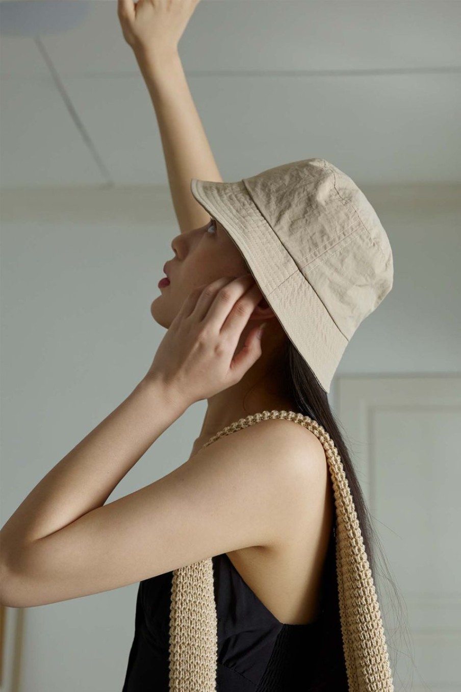 Women Afterall Hair Accessories | The Bucket Hat Khaki