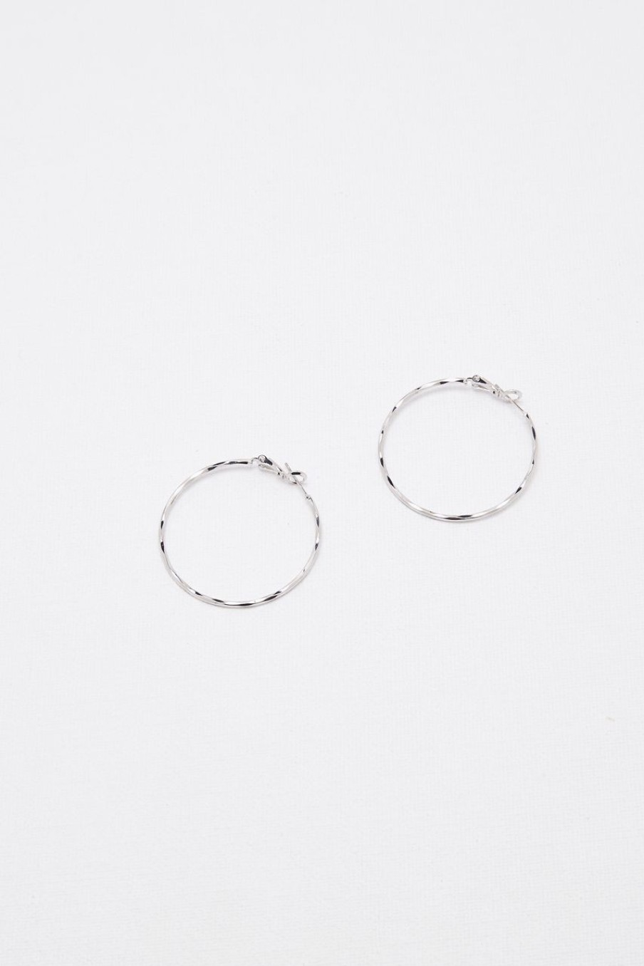 Women Afterall Earrings | Deon Hoop Earrings Silver