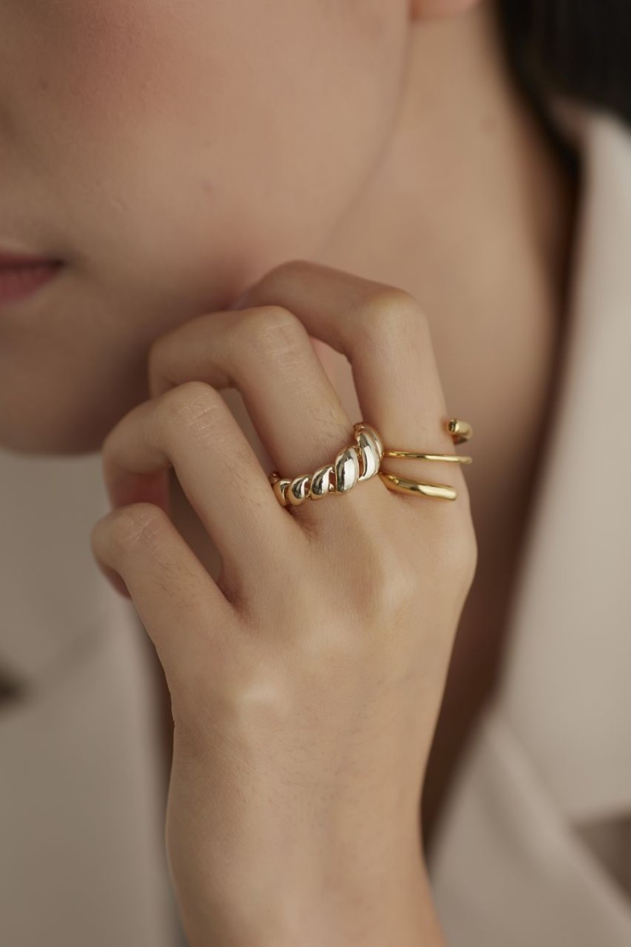 Women Afterall Rings | Joelle Ring Gold