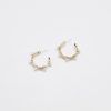 Women Afterall Earrings | Kyra Hoop Earrings Gold