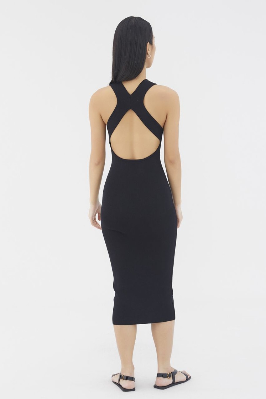 Women The Editor's Market Dresses | Nellie Knit Dress Black