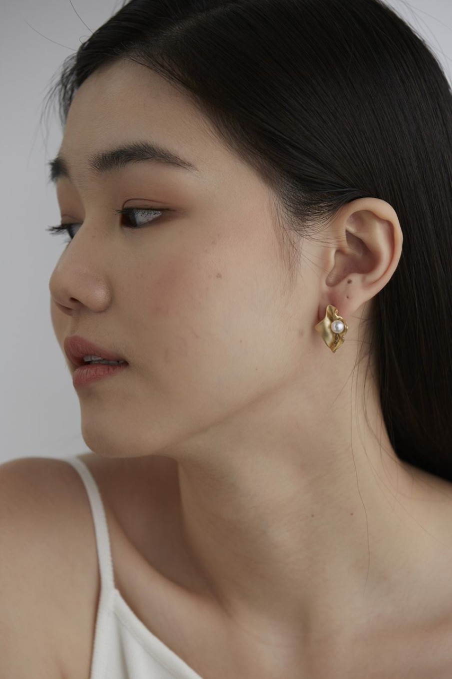 Women Afterall Earrings | Veron Earrings Matte Gold