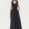 Women The Editor's Market Dresses | Taria Open-Back Dress Black