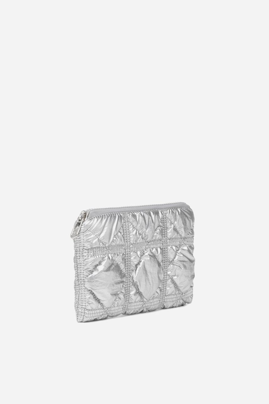 Women Carlyn Bags | Carlyn Poing Pouch Silver