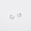 Women Afterall Earrings | Cory Hoop Earrings Silver