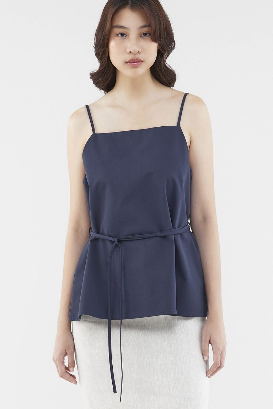 Women The Editor's Market Tops | Paloma Relaxed Camisole Eclipse