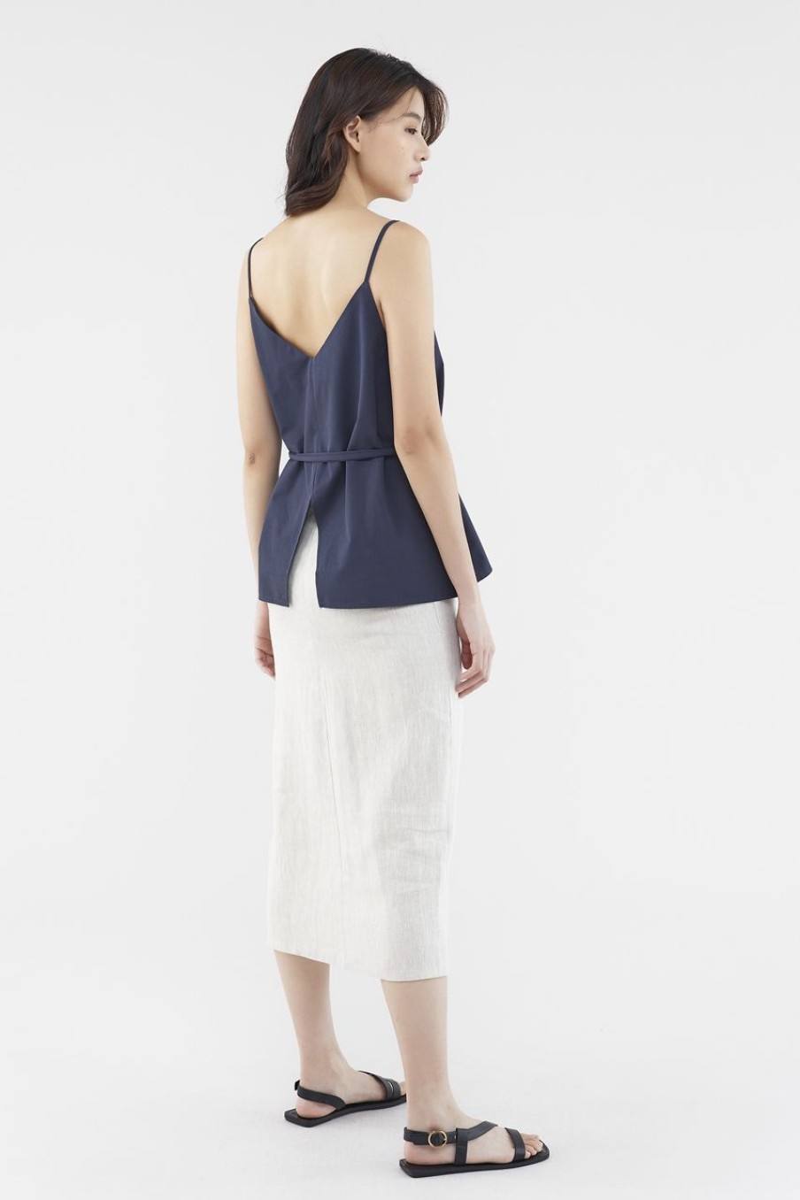 Women The Editor's Market Tops | Paloma Relaxed Camisole Eclipse