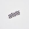 Women Afterall Hair Accessories | Jules Hair Clip Black Small Checks