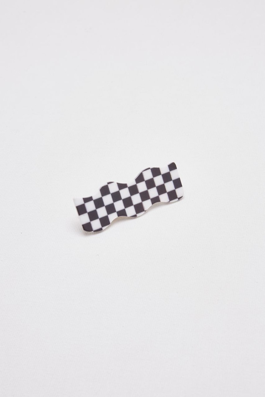 Women Afterall Hair Accessories | Jules Hair Clip Black Small Checks