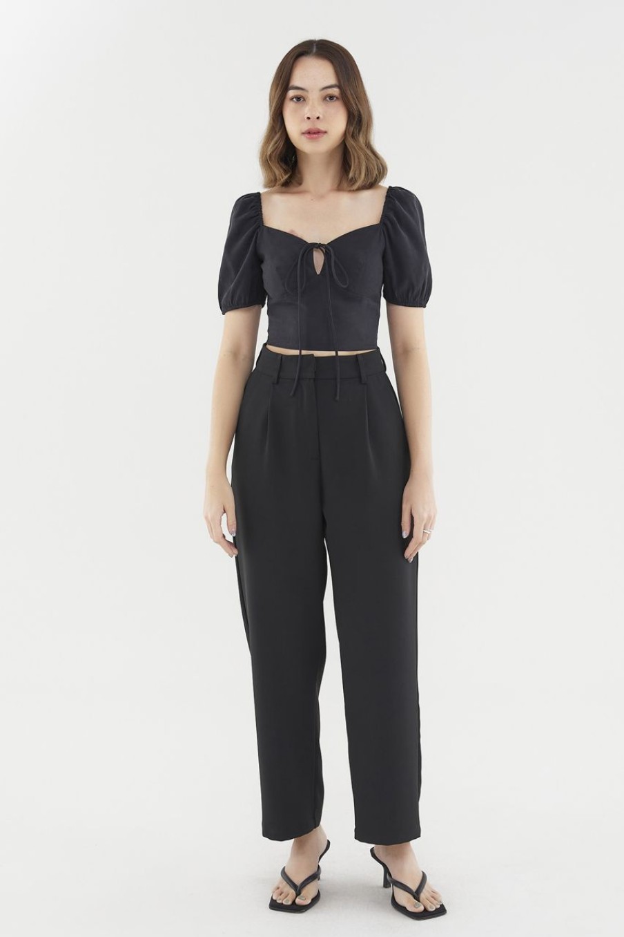 Women The Editor's Market Pants | Ricca Tapered Pants Black