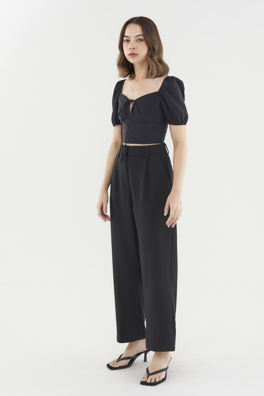 Women The Editor's Market Pants | Ricca Tapered Pants Black