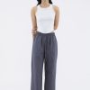 Women The Editor's Market Pants | Kastrelle Drawstring Pants Shadow