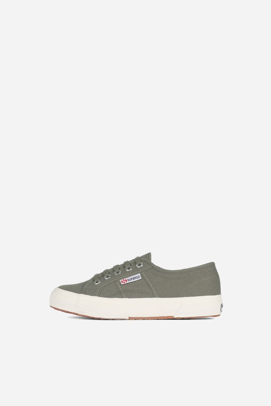 Women Superga Sneakers & Trainers | Superga 2750 Green Safari Full Avorio