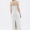 Women The Editor's Market Dresses | Erucia Linen Double-Strap Slit Dress Sand