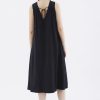 Women The Editor's Market Dresses | Neila V-Back Dress Black