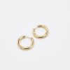 Women Afterall Earrings | Vienna Hoop Earrings Gold