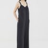 Women The Editor's Market Jumpsuits | Harleigh Pleated-Front Jumpsuit Black