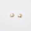 Women Afterall Earrings | Lena Hoop Earrings Gold