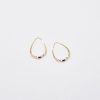 Women Afterall Earrings | Zenni Hoop Earrings Gold