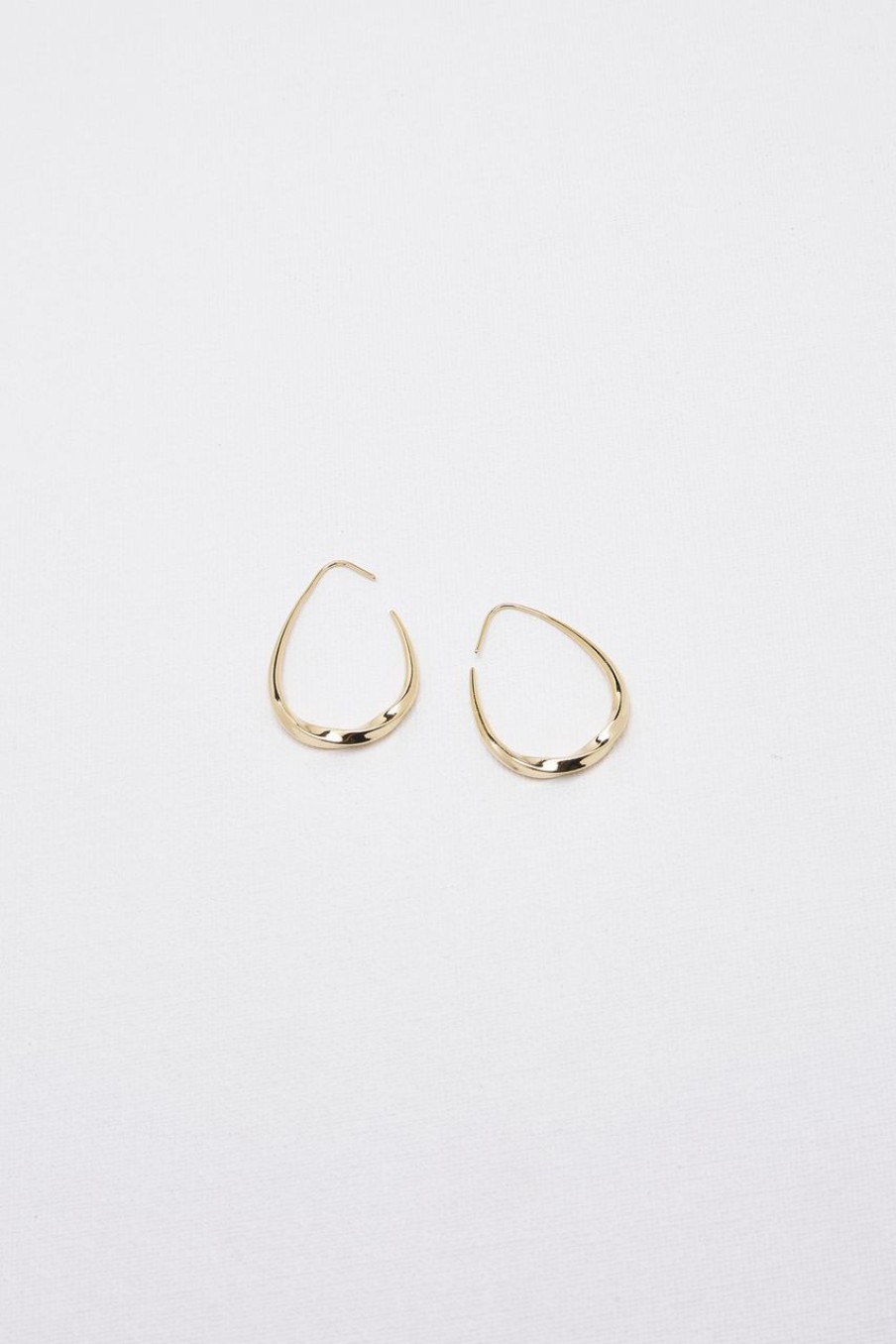 Women Afterall Earrings | Zenni Hoop Earrings Gold