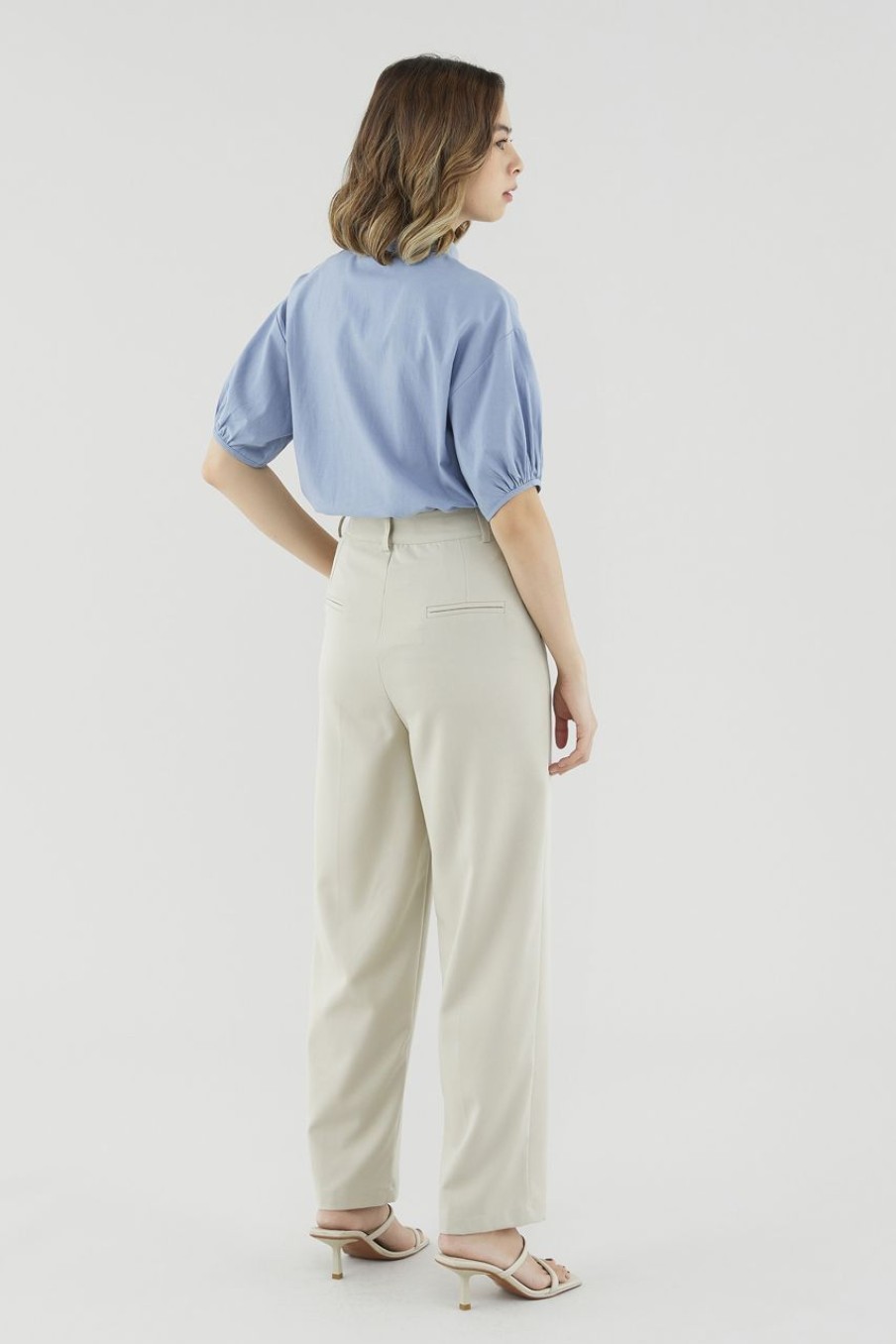 Women The Editor's Market Pants | Jardena Straight Leg Pants Bone