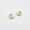 Women Afterall Earrings | Maren Hoop Earrings Gold