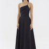 Women The Editor's Market Dresses | Brynleigh One-Shoulder Dress Black