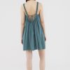 Women The Editor's Market Dresses | Eira Mini Swing Dress Pine Green