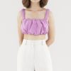 Women The Editor's Market Tops | Willow Bubble Crop Top Bubblegum