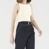 Women The Editor's Market Tops | Stella Knit Crop Top Lemon