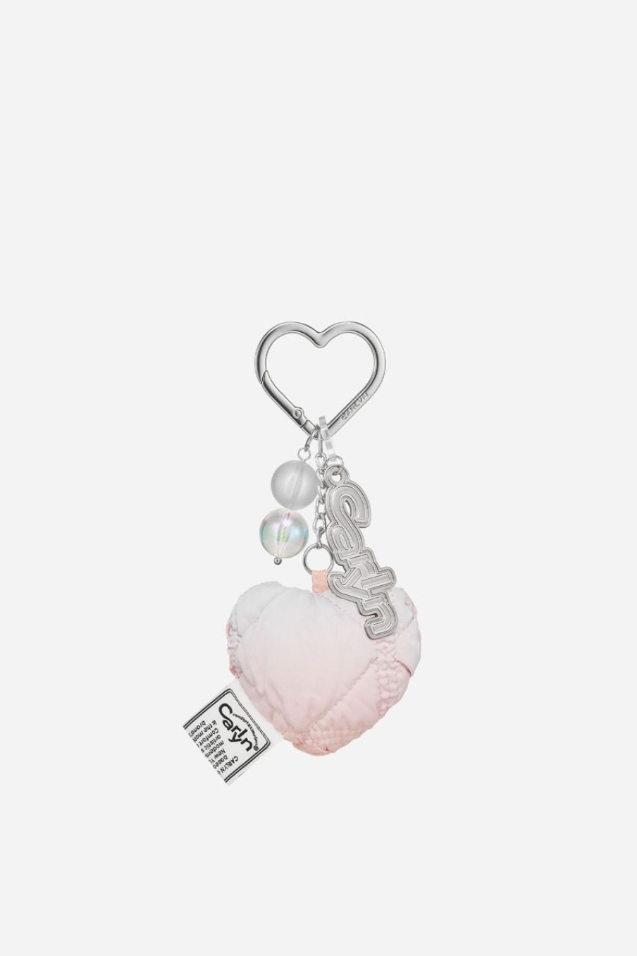 Women Carlyn Bags | Carlyn My Heart Keyring Pastel Pink