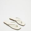 Women The Editor's Market Flats | Althea Thong Slides Almond