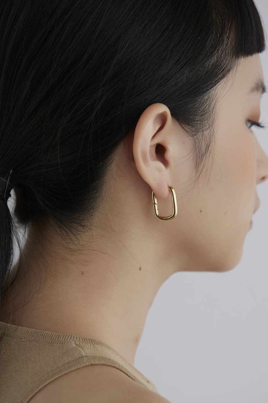 Women Afterall Earrings | Adira Hoop Earrings Gold