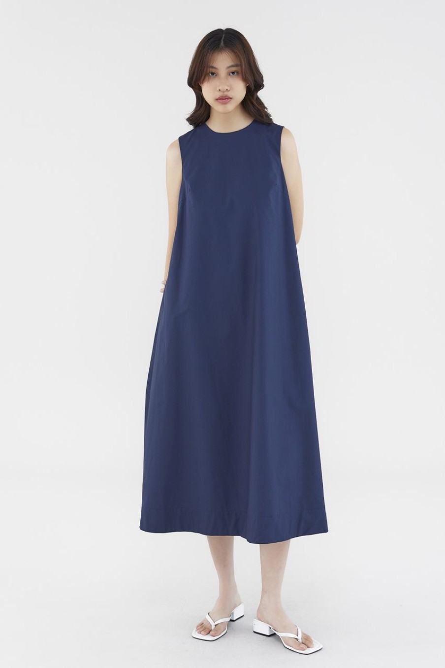 Women The Editor's Market Dresses | Sylvie Shift Dress Eclipse