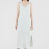 Women The Editor's Market Dresses | Raylina Linen Column Dress Tea