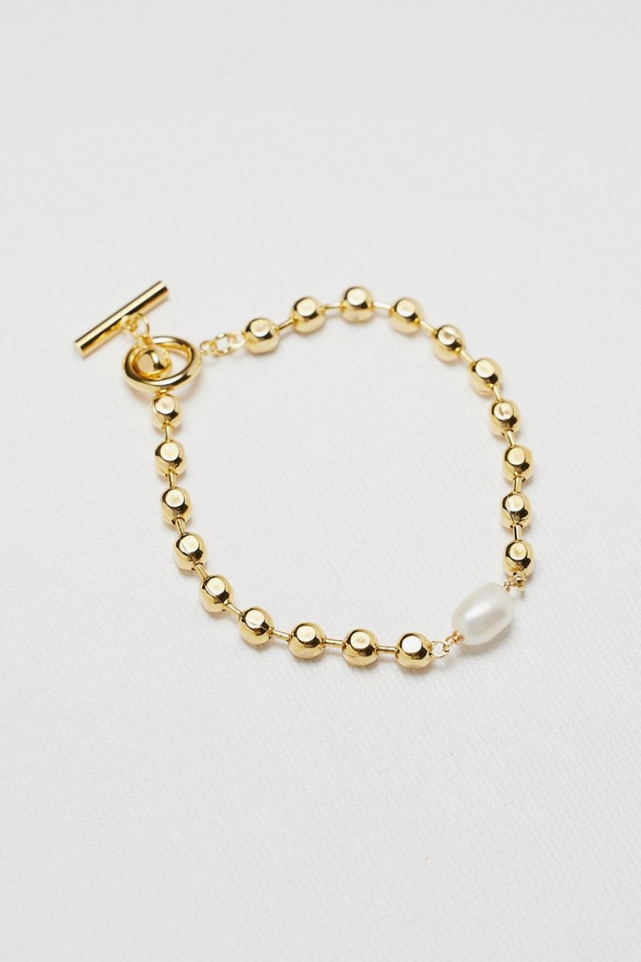 Women Afterall Bracelets | Erin Bracelet Gold/White