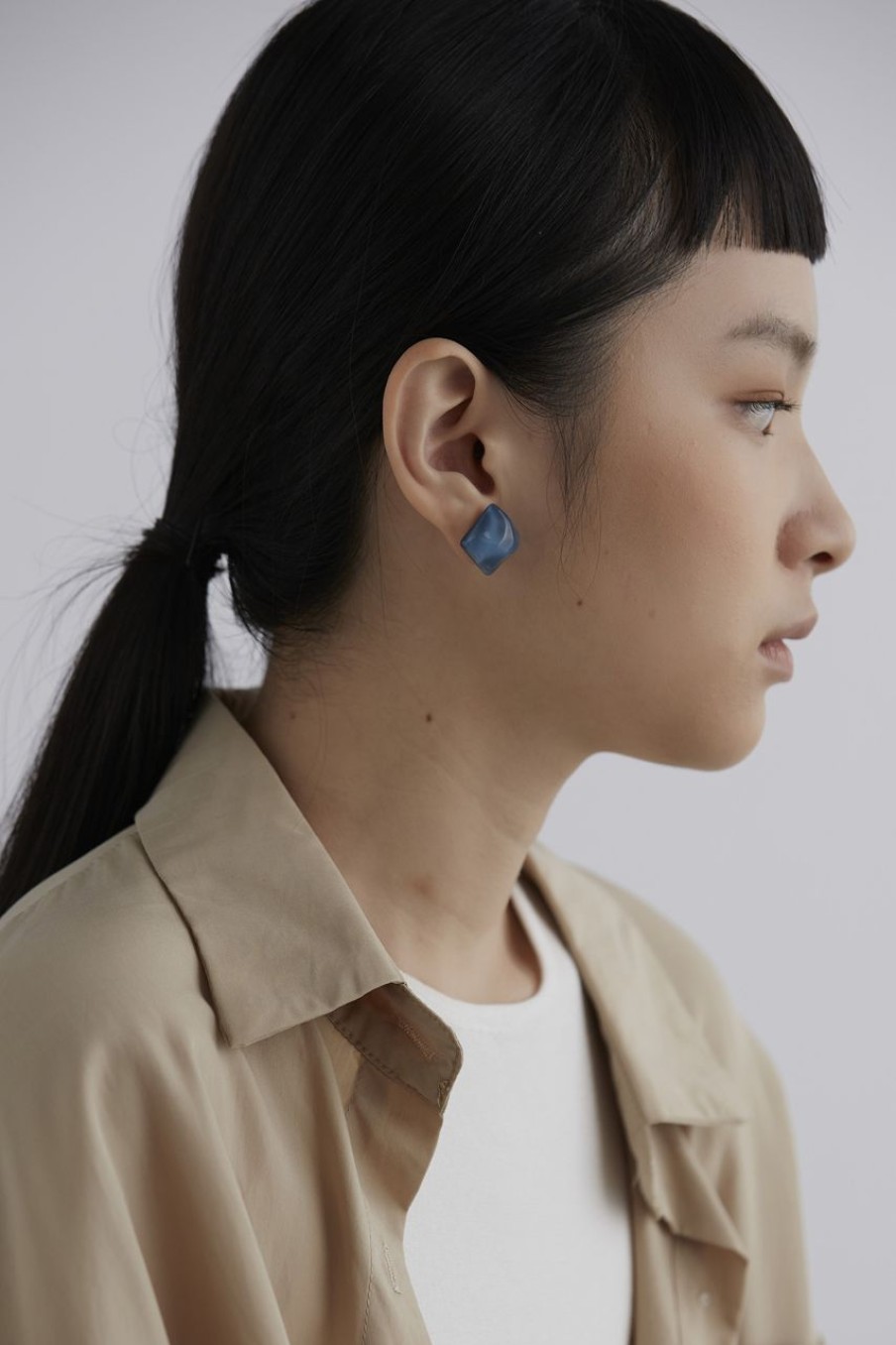 Women Afterall Earrings | Patia Ear Studs Blue