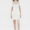 Women The Editor's Market Dresses | Blake Linen Pleat-Front Dress Sand